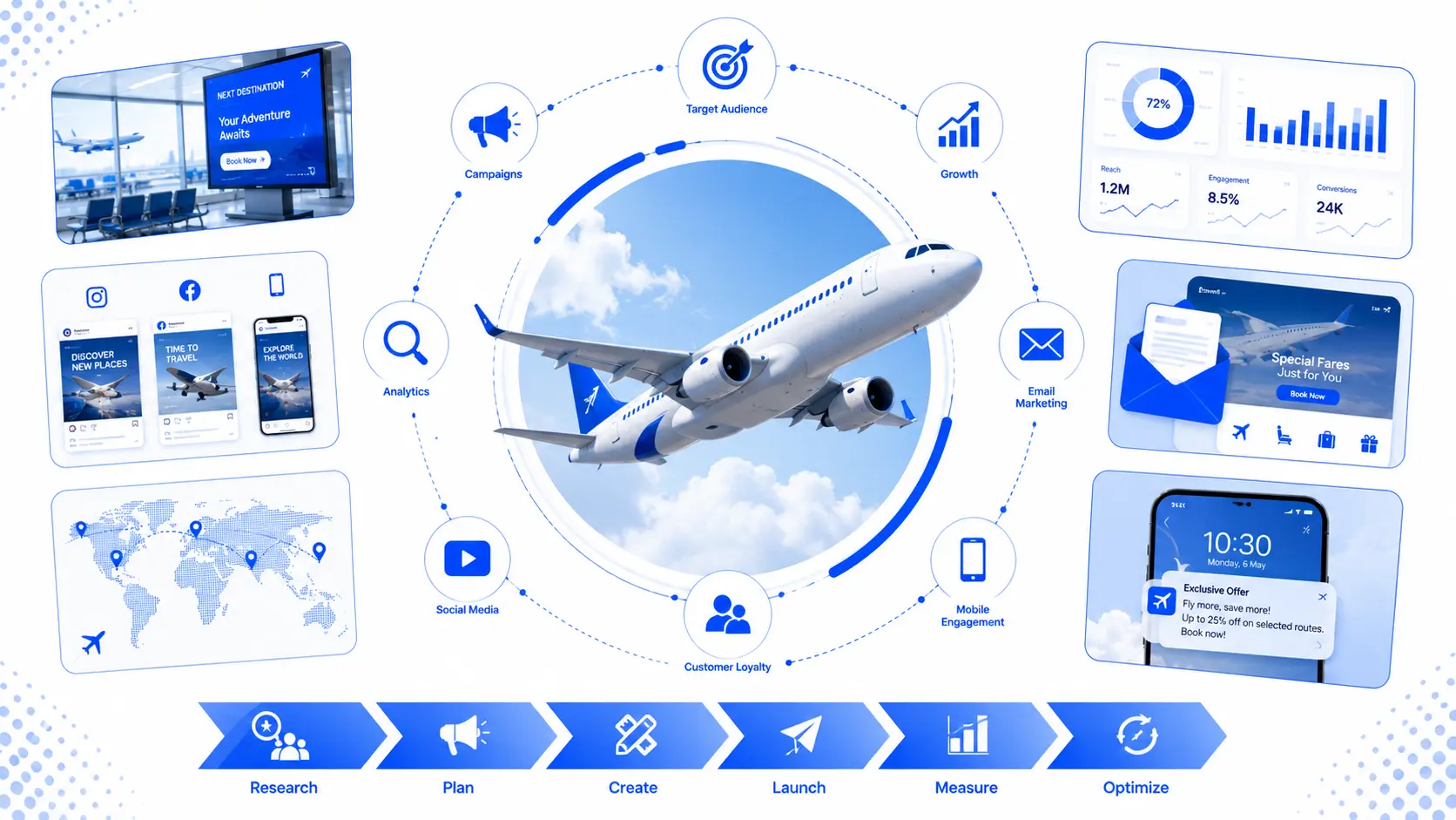 Airline marketing AI agent — capability overview