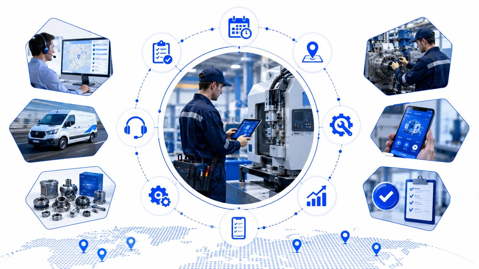 Field service AI assistant for machinery — capability overview